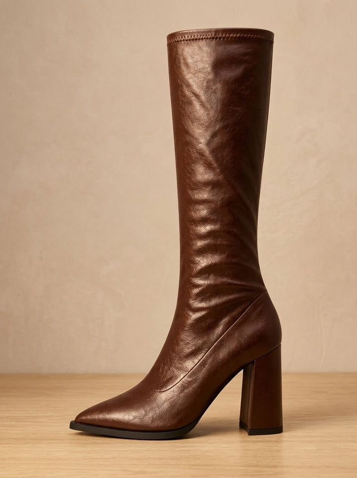 Scarlett | Stiefeletten mit Spitzem Zeh – Eleganter Knöchel-Look für Frauen