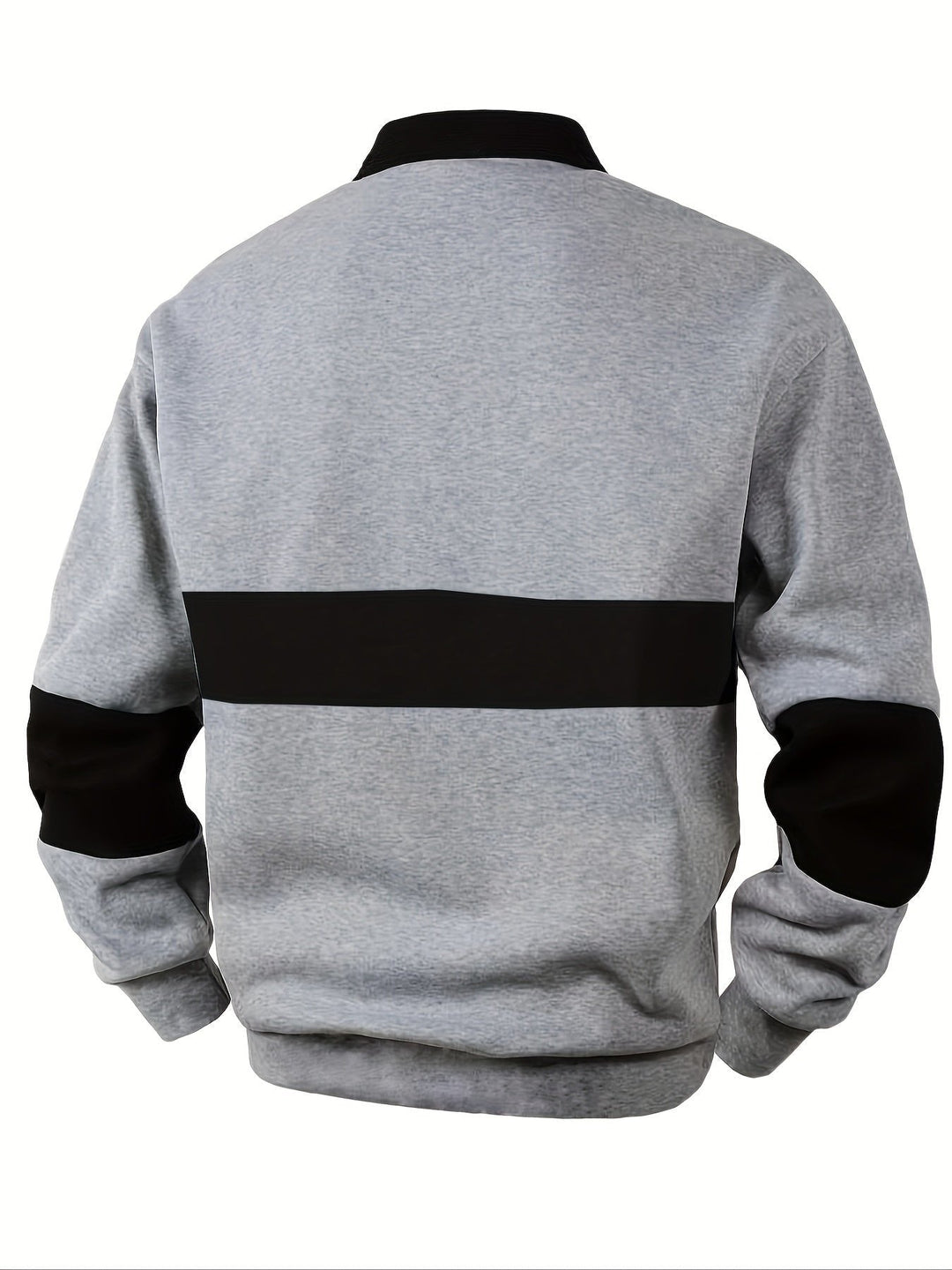 Grayson | Colour-Block Langarm Polo-Shirt