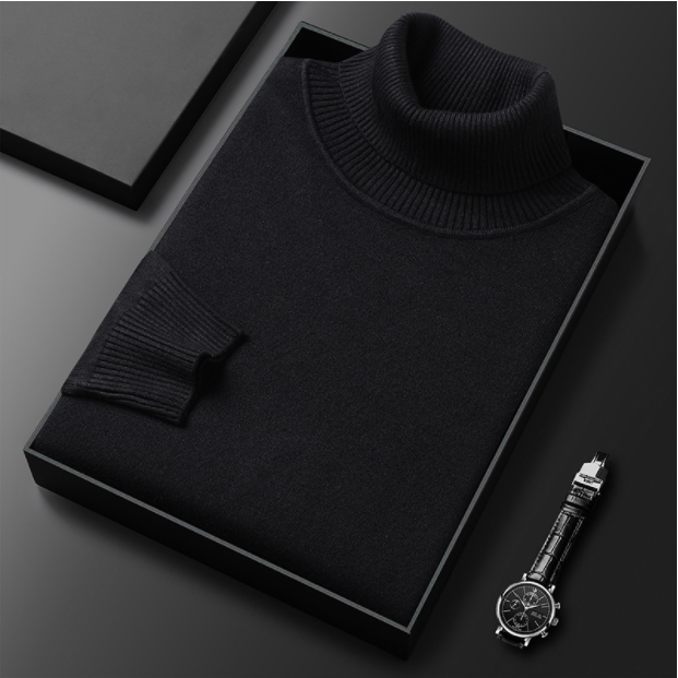 Hunter | Cashmere Turtleneck Sweater – Edler Komfort in Vielseitigem Schnitt
