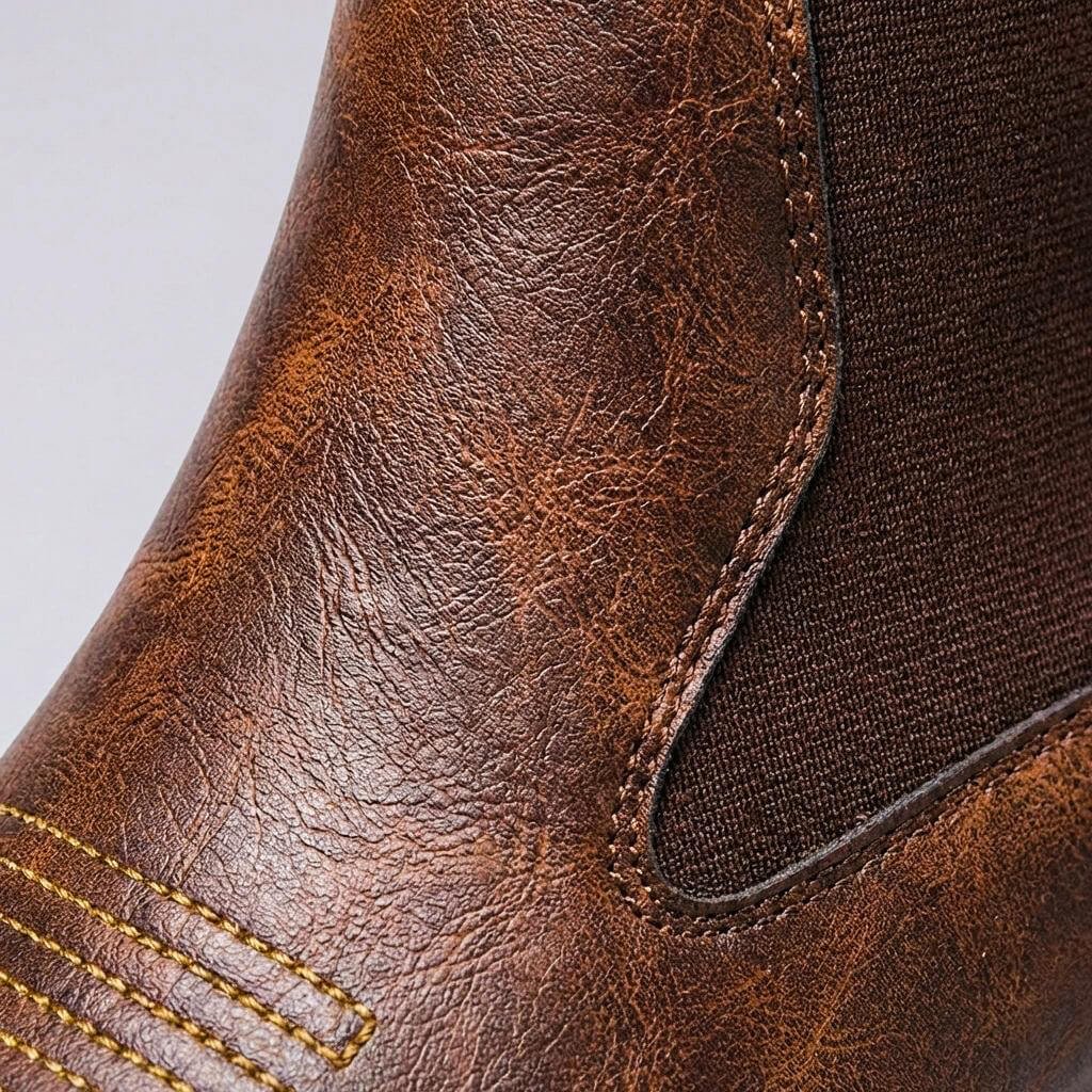 Clever | Chelsea Boots – Vintage Stil aus Echtem Leder