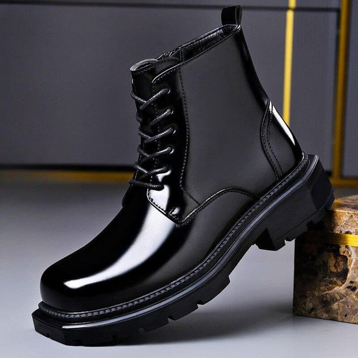 Callister | Lederboots – Handgefertigt mit Hochglanzfinish für Herren