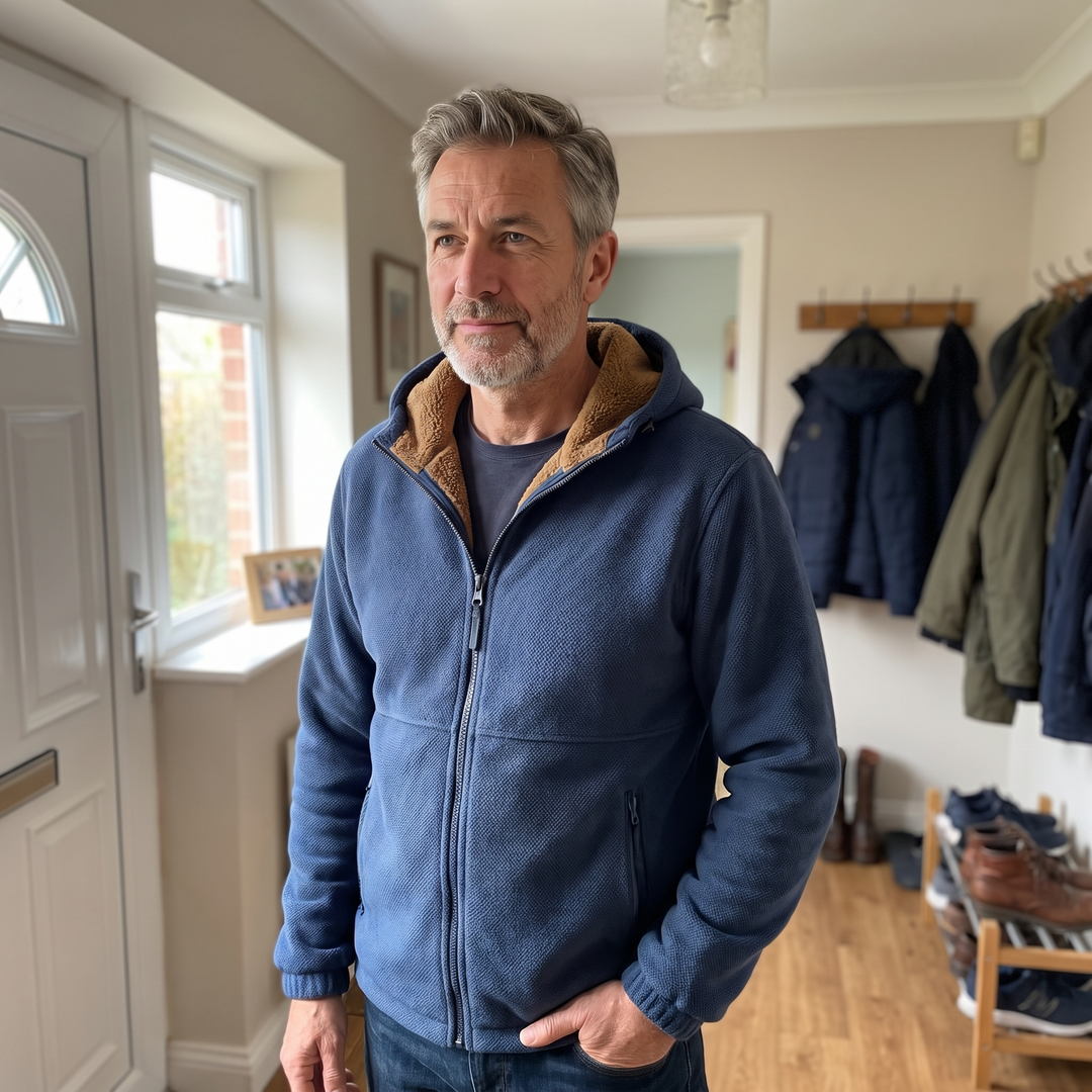 Sherpa | Fleece Jacket mit Kapuze – Bequeme Wärme für Männer