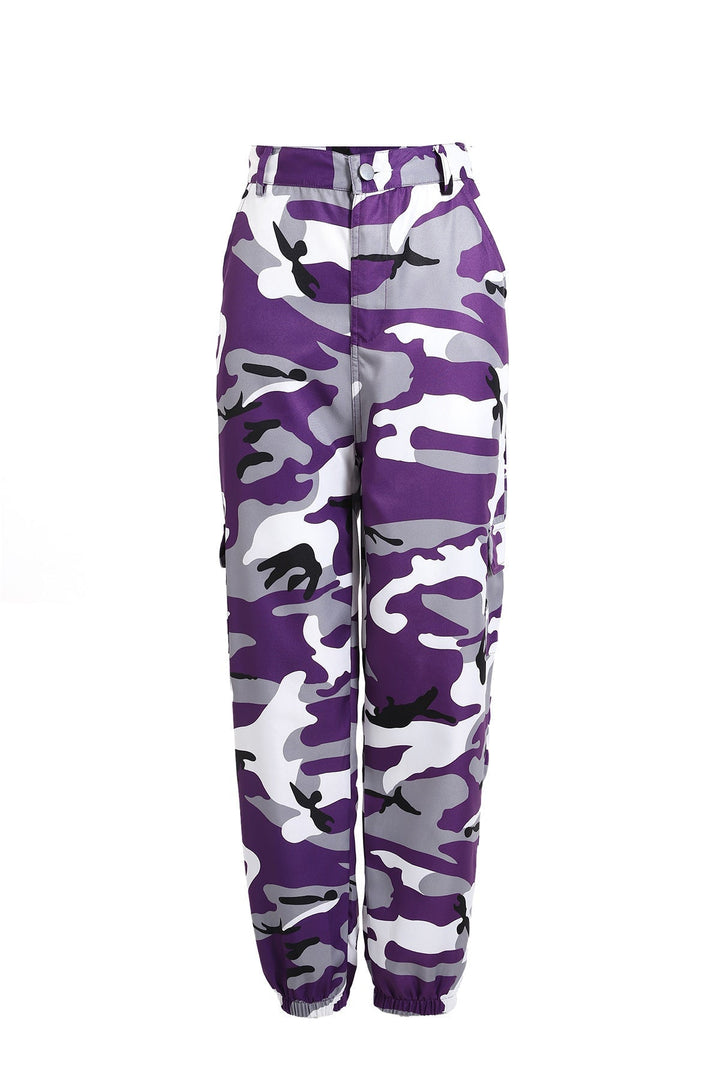Hannah | Trendy and Comfortable Camouflage Cargo Pants