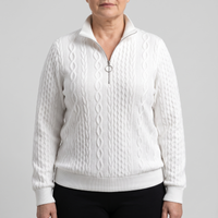 Nora | Modern and Comfortable Women's Zip-Up Sweater