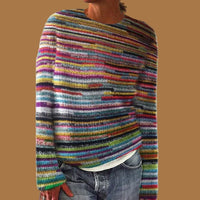 Amelie | Colorful Women's Chunky-Knit Sweater