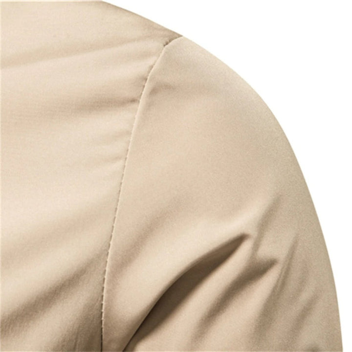 Sebastian | Casual Men’s Bomber Jacket with Contrasting Ribbed Details