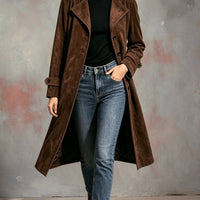 Lea | Timeless And Elegant Longline Trench Coat