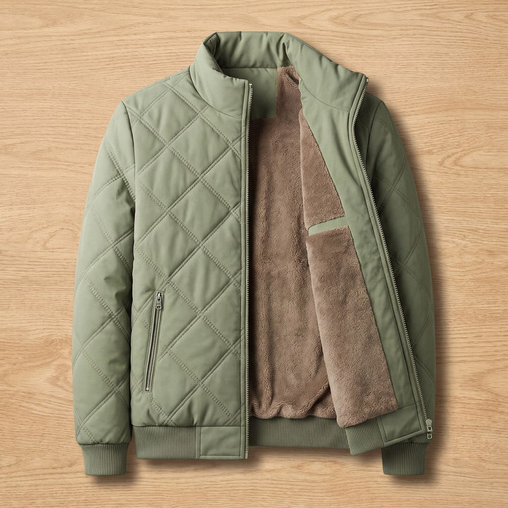 Maximilian | Steppjacke für Herren mit wärmendem Fleece-Innenfutter