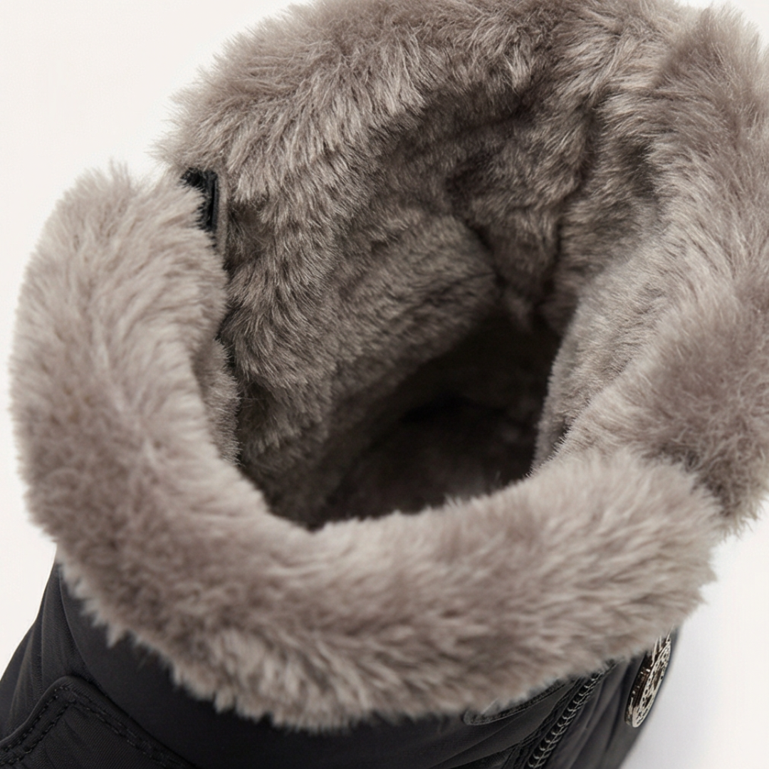 Frostiva | Winter Ankle Boots – Warm and Lightweight with Faux Fur