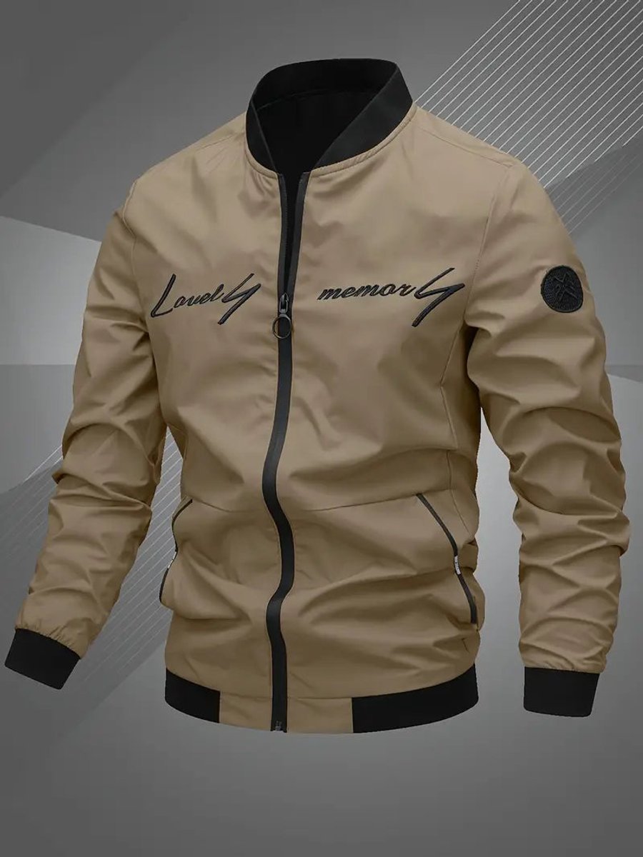Toby | Sporty Bomber Jacket for Men with a Modern Casual Style