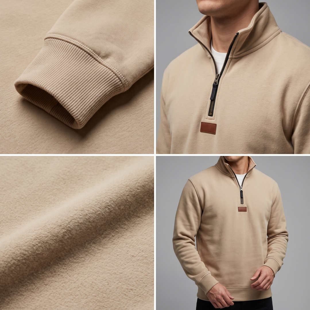 Lennox | Fleece Sweatshirt – Bequemer Alltagsstil für Männer