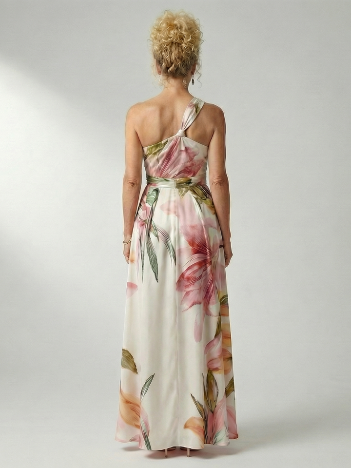 Amiel | Maxi Kleid – Luftiges Floral-Muster für Damen