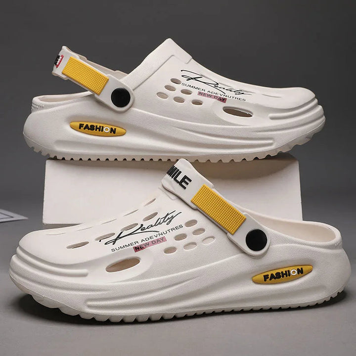 Finn | Comfortable and Breathable Men’s Platform Clogs