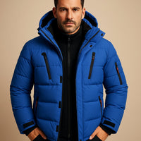 Alexander | Durable Hooded Winter Puffer Jacket for Cold Days