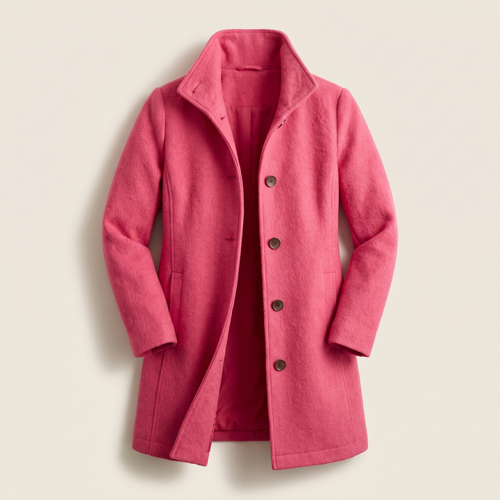 Serena | Heritage Coat – Elegante Winterjacke aus Wolle