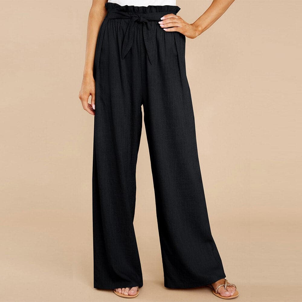 Valeria | Elegant and Flowing Wide-Leg Trousers