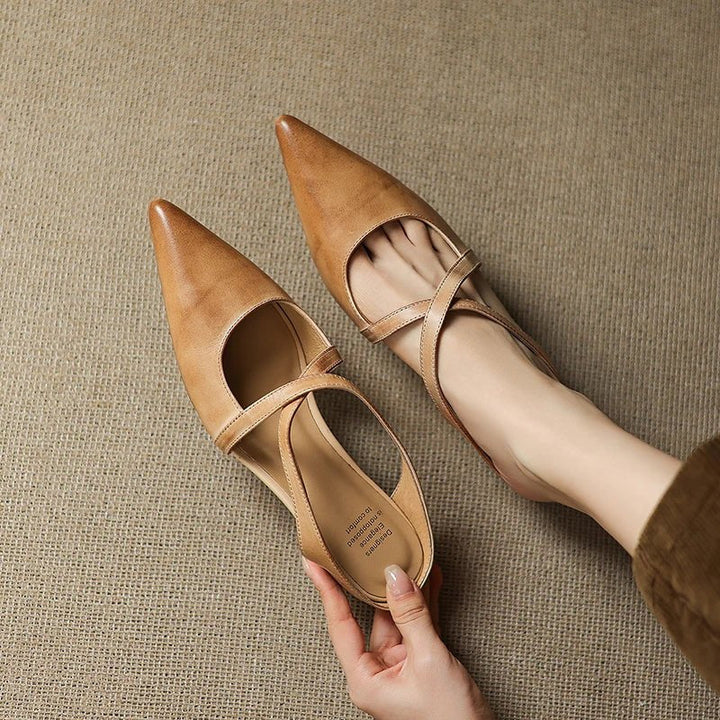 Isabella | Modern and Elegant Leather Slides