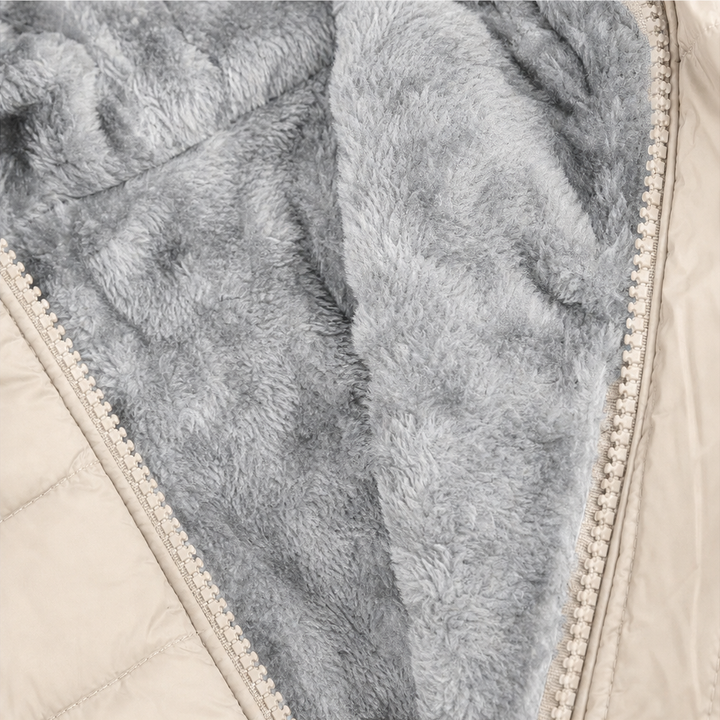 Cozelle | Quilted Hooded Insulated Puffer Coat – Warm und Eleganz für Frauen