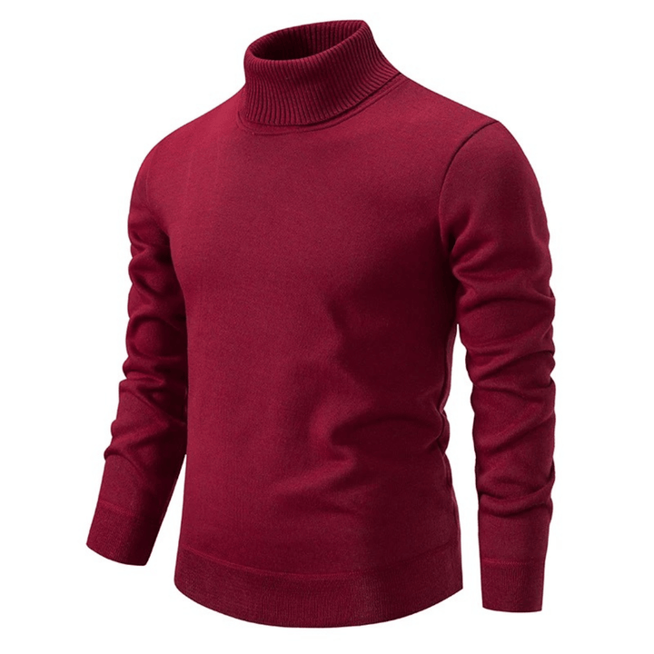 Henry | Rollkragenpullover aus Schurwolle für Männer