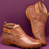 Diana | Elegant and Modern Leather Ankle Boots