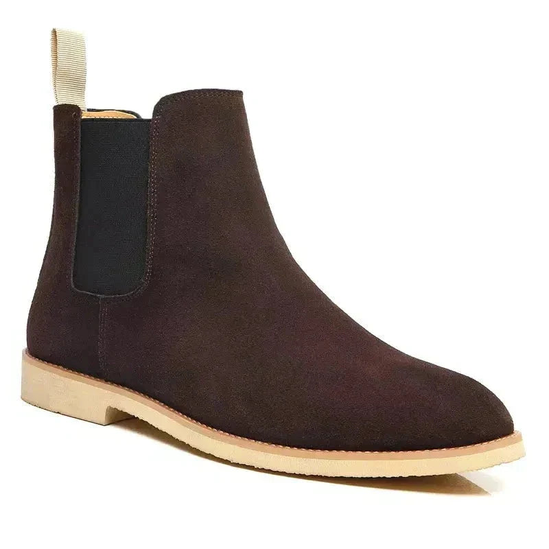 Andrea | Chelsea Stiefel aus Kalbswildleder – Elegantes Design