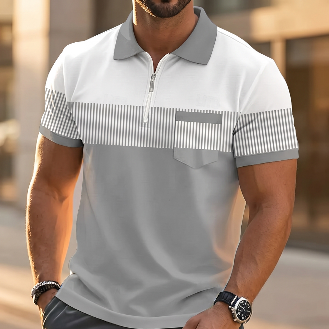 Radmere | Zip-Collar Polo Shirt – Atmungsaktives Design für Männer