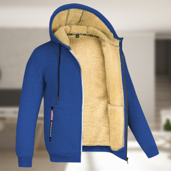 Alwin | Bequeme Jacke für Herren mit Fleece-Futter