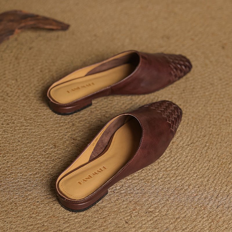 Lucia | Elegant and Stylish Leather Slides