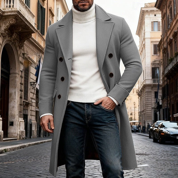 Alexander | Langer Overcoat – Zeitlos Eleganter Style
